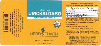 Herb Pharm Umckaloabo - herbal supplement