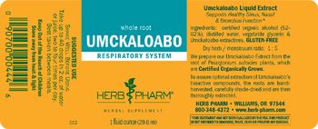 Herb Pharm Umckaloabo - herbal supplement