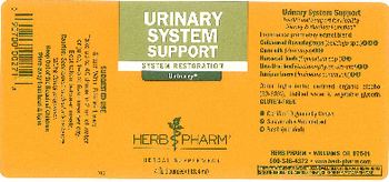 Herb Pharm Urinary System Support - herbal supplement