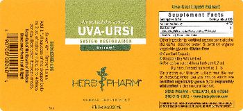 Herb Pharm Uva-Ursi - herbal supplement