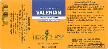 Herb Pharm Valerian - herbal supplement