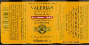 Herb Pharm Valerian - herbal supplement