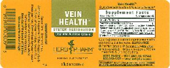 Herb Pharm Vein Health - herbal supplement