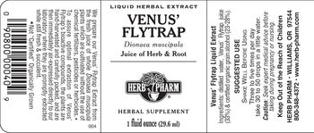 Herb Pharm Venus' Flytrap - herbal supplement