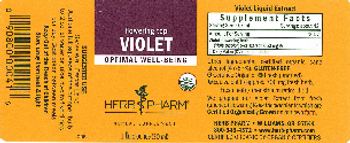 Herb Pharm Violet - herbal supplement