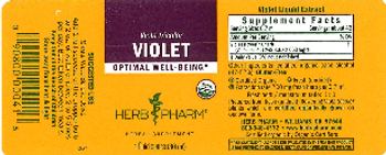Herb Pharm Violet - herbal supplement