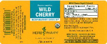 Herb Pharm Wild Cherry - herbal supplement