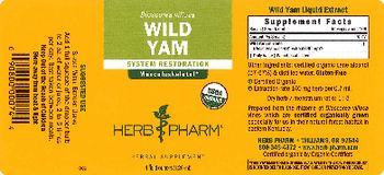 Herb Pharm Wild Yam - herbal supplement
