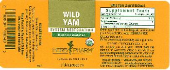Herb Pharm Wild Yam - herbal supplement