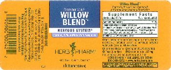 Herb Pharm Willow Blend - herbal supplement