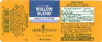 Herb Pharm Willow Blend - herbal supplement