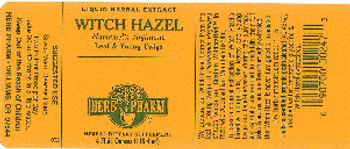 Herb Pharm Witch Hazel - herbal supplement