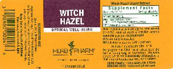 Herb Pharm Witch Hazel - herbal supplement