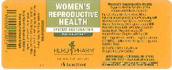 Herb Pharm Women's Reproductive Heath - herbal supplement