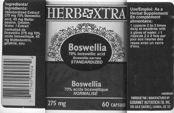 Herb Xtra Boswellia - 