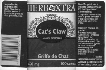 Herb Xtra Cat's Claw - 