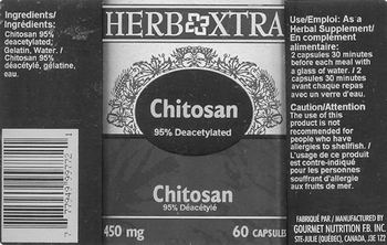 Herb Xtra Chitosan 95% Deacetylated - 
