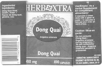 Herb Xtra Dong Quai - 