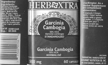 Herb Xtra Garcinia Cambogia - 
