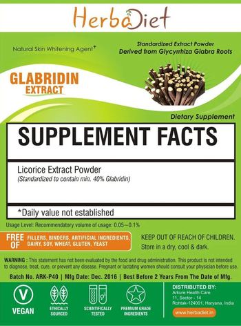 Herbadiet Glabridin Extract - supplement