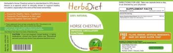 Herbadiet Horse Chestnut - supplement