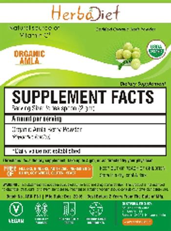 Herbadiet Organic Alma - supplement