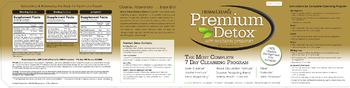 Herbal Clean Premium Detox With Exclusive Jumpstart Evening Solution - supplement