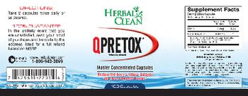 Herbal Clean QPretox - supplement