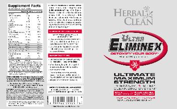 Herbal Clean Ultra Eliminex Tropical Fruit Flavor - herbal supplement