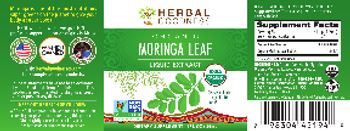 Herbal Goodness Organic Moringa Leaf Liquid Extract - supplement