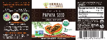 Herbal Goodness Organic Papaya Seed Liquid Extract - supplement