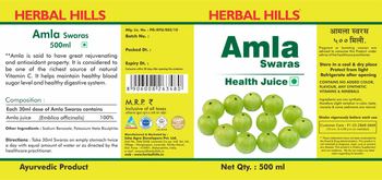 Herbal Hills Amla Swaras - ayurvedic product