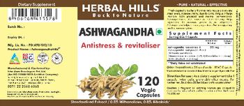 Herbal Hills Ashwagandha - supplement
