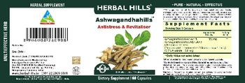 Herbal Hills Ashwagandhahills - supplement