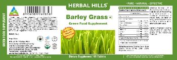 Herbal Hills Barley Grass Green Food Supplement - green food supplement