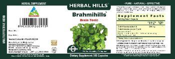 Herbal Hills Brahmihills - herbal supplement