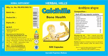 Herbal Hills Calcihills - herbal supplement