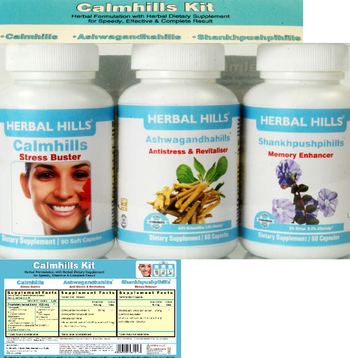 Herbal Hills Calmhills Kit Ashwagandhahills - supplement