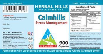 Herbal Hills Calmhills - supplement