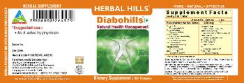 Herbal Hills Diabohills - herbal supplement