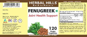 Herbal Hills Fenugreek - supplement