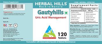 Herbal Hills Gautyhills - supplement