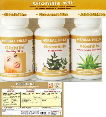 Herbal Hills Glohills Kit Neemhills - supplement