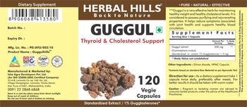 Herbal Hills Guggul - supplement