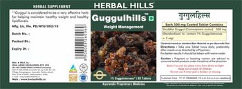 Herbal Hills Guggulhills - herbal supplement