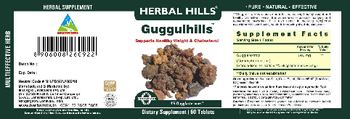 Herbal Hills Guggulhills - supplement