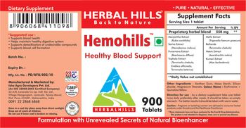 Herbal Hills Hemohills - supplement