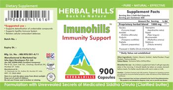 Herbal Hills Immunohills - supplement