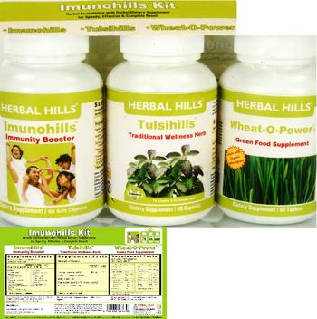 Herbal Hills Imunohills Kit Wheat-O-Power - supplement