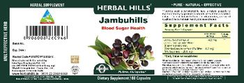 Herbal Hills Jambuhills - supplement